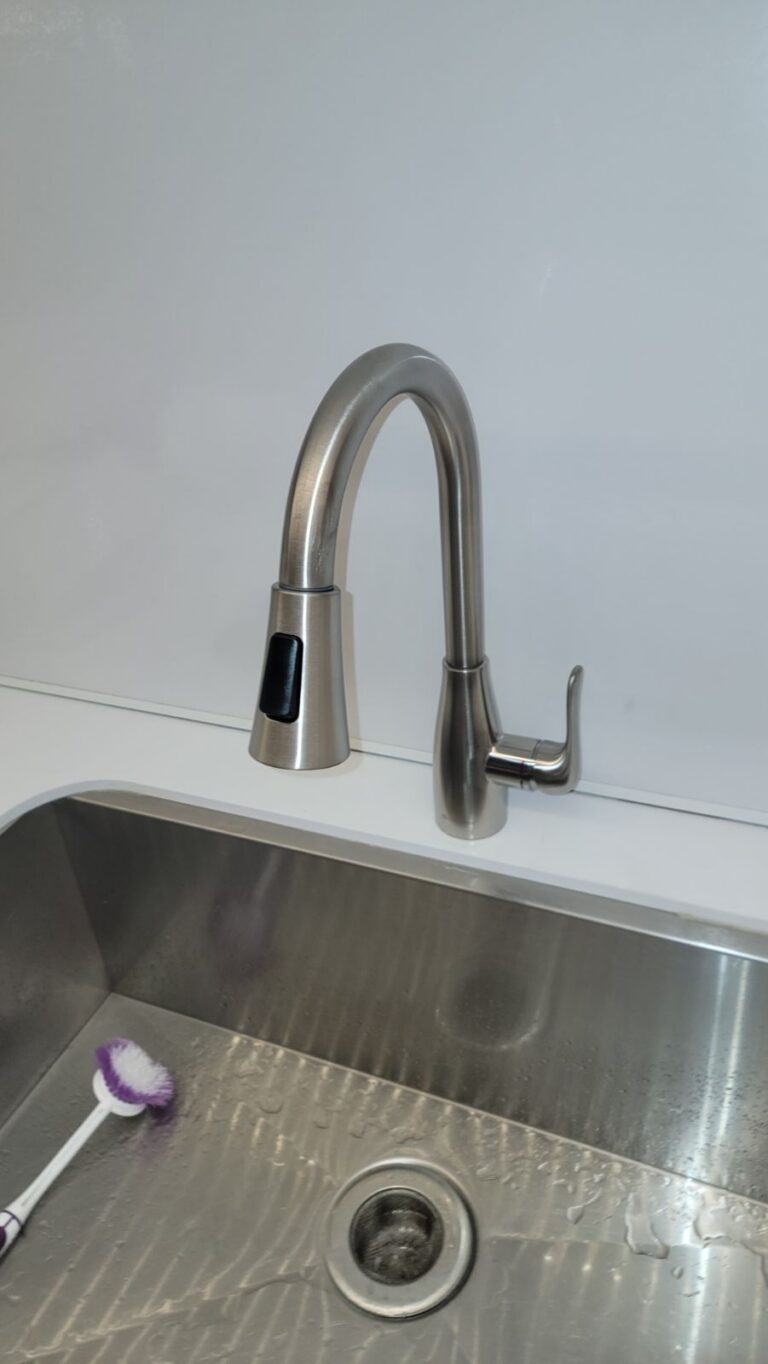 Kitchen faucet installation in Las Vegas